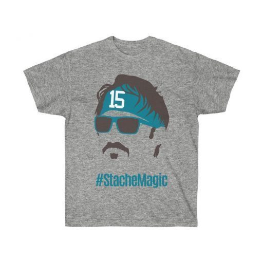 Gardner Minshew #StacheMagic T-Shirt Jacksonville Football Duval Unisex Ultra Cotton Tee