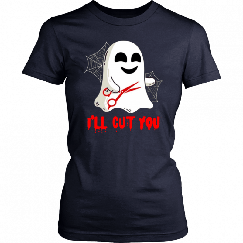 Halloween Costume I'll Cut You Funny Ghost Classic T-Shirt