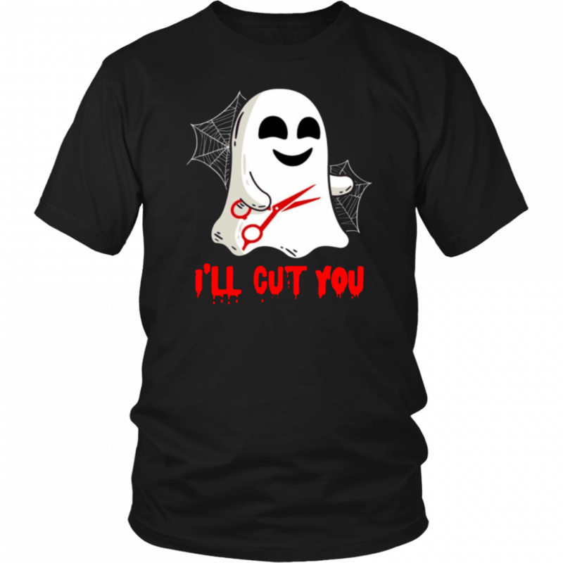 Halloween Costume I'll Cut You Funny Ghost Classic T-Shirt