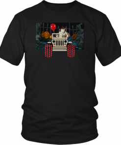 Halloween pennywise and jeep T-Shirt