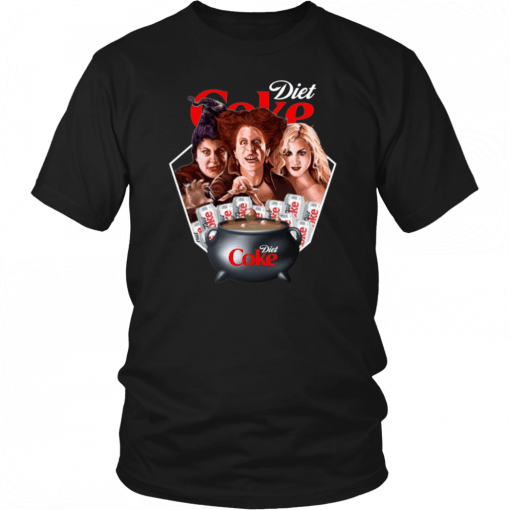 Hocus Pocus Sanderson Sisters Magic Potion Diet Coke Funny T-shirt