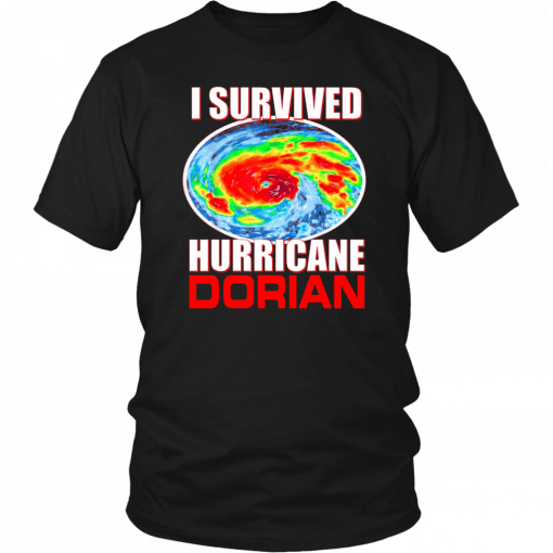 BUY I SURVIVED HURRICANE DORIAN T-SHIRT