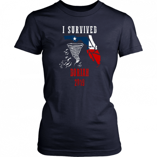 I Survived Hurricane Dorian 2019 Florida Survived storm gift T-Shirt