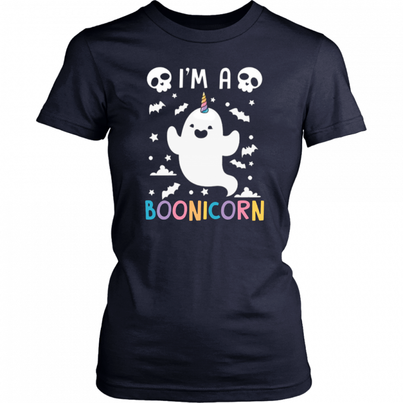 I'm A Boonicorn Cute Unicorn Ghost Halloween Costume T-Shirt