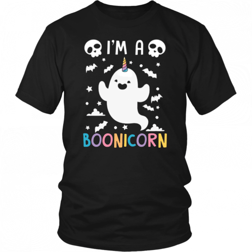 I'm A Boonicorn Cute Unicorn Ghost Halloween Costume T-Shirt