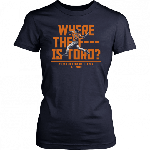 Houston Where The F Is Toro Shirt - Justin Verlander