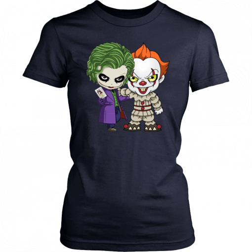 It Joker Pennywise Stand Together Halloween Horror Funny T-Shirt