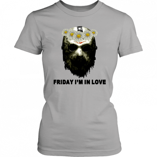 Jason Voorhees Face Friday I’m In Love Follower Shirt
