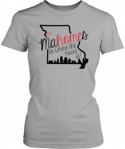 Mahome Is Where The Heart Is Kansas City Chiefs T-Shirt