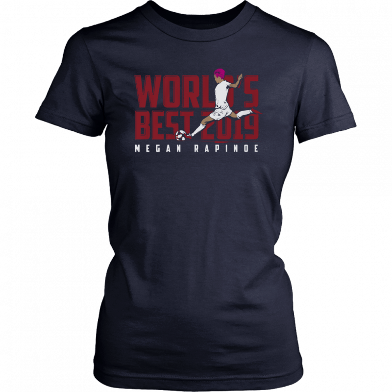 Megan Rapinoe Shirt - World's Best 2019, USWNTPA T-Shirt