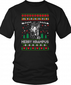 Merry Krampus Christmas T-Shirt