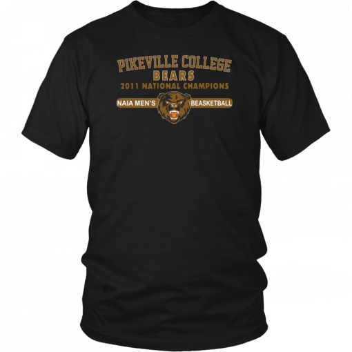 Pikeville College Bears 2011 national champions T-Shirt