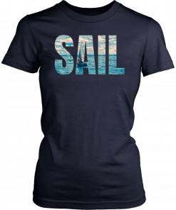 Sail Impressionistic Sailing Art T-Shirt