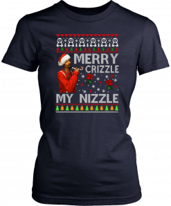 Snoop Dogg Merry Crizzle My Nizzle Christmas Gift T-Shirt