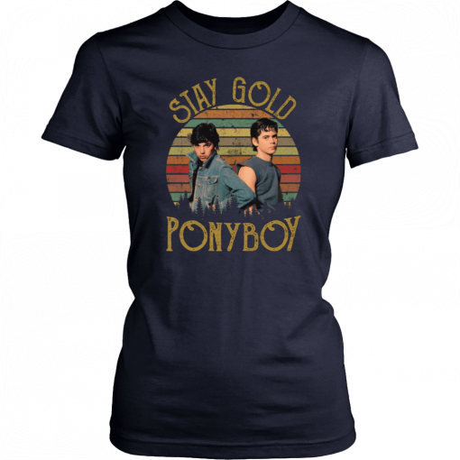 The Outsiders Stay Gold Ponyboy Shirts