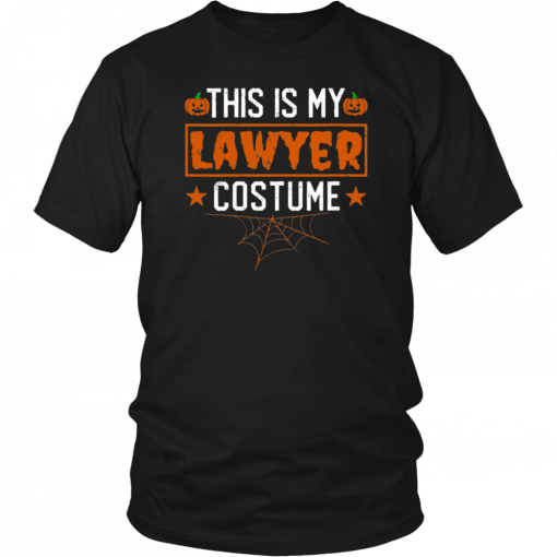 This Is My Lawyer Costume Halloween Classic T-Shirt