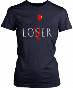 Top Pennywise Loser Lover IT Shirt