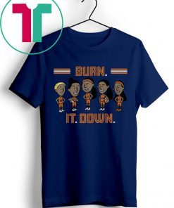 Burn It Down Shirt - Connecticut, WNBPA T-Shirt