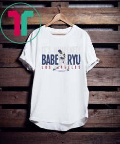 Hyun-Jin Ryu Shirt - Babe Ryu, Los Angeles, MLBPA T-Shirt