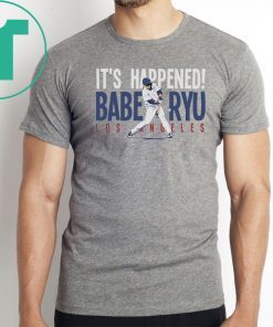 Hyun-Jin Ryu Shirt - Babe Ryu, Los Angeles, MLBPA T-Shirt