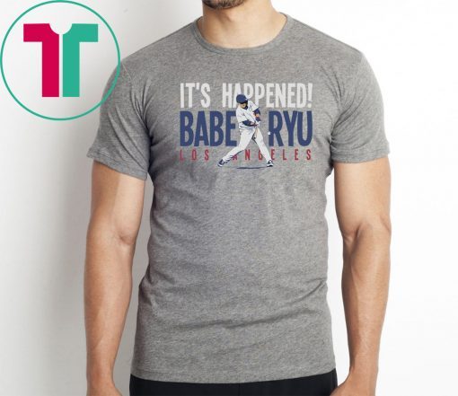 Hyun-Jin Ryu Shirt - Babe Ryu, Los Angeles, MLBPA T-Shirt