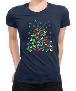 Butterfly Christmas tree T-Shirt