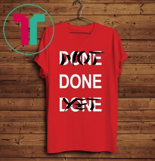 NOT DONE YET SHIRT DERRICK ROSE T-SHIRT