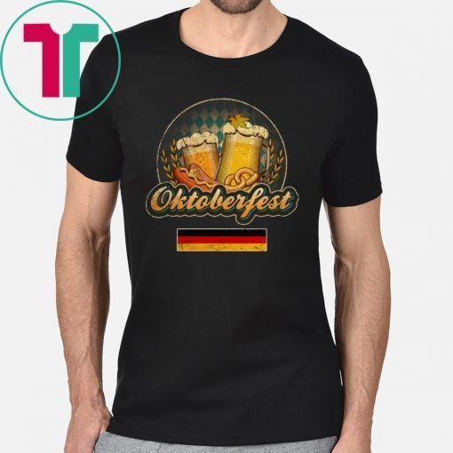 Vintage Oktoberfest German Beer Festival Cool Gift 2019 T-Shirt