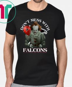 Don't Mess With Atlanta Falcons Pennywise T-shirt Cool Gift For Fans Tee