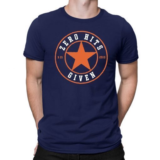 Zero Hits Given Tee Shirt