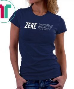 Mens Zeke Who That's Who T-Shirt