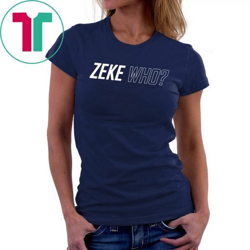 Mens Zeke Who That's Who T-Shirt