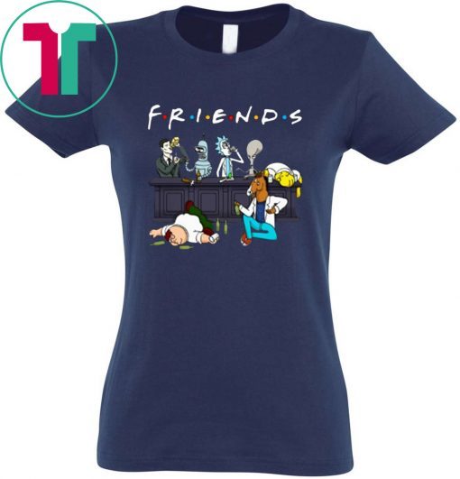 Offcial Rick Sanchez Drinking Buddies FRIENDS T-Shirt