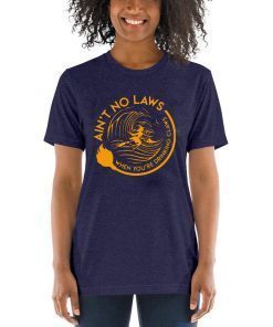 Halloween Witch Ain’t No Laws You’re Drinking Claws T-Shirt