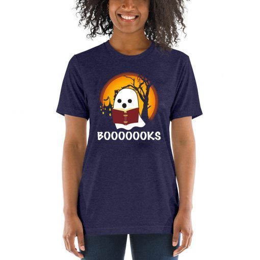 Boo Read Books Halloween Boooooks Tee Shirt