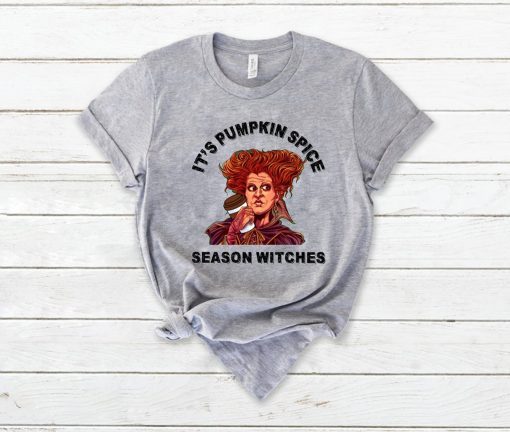 Hocus Pocus Winifred Sanderson It’s Pumpkin Spice Season 2019 T-Shirt