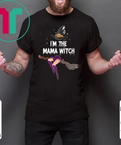 Funny Halloween I'm The Mama Witch Halloween Costume T-shirt