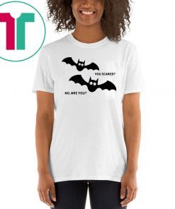 Scared Bats Funny Halloween Shirt