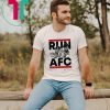 Patrick Mahomes Travis Kelce Run AFC Shirt