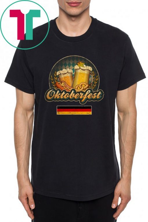 Vintage Oktoberfest German Beer Festival Cool Gift 2019 T-Shirt