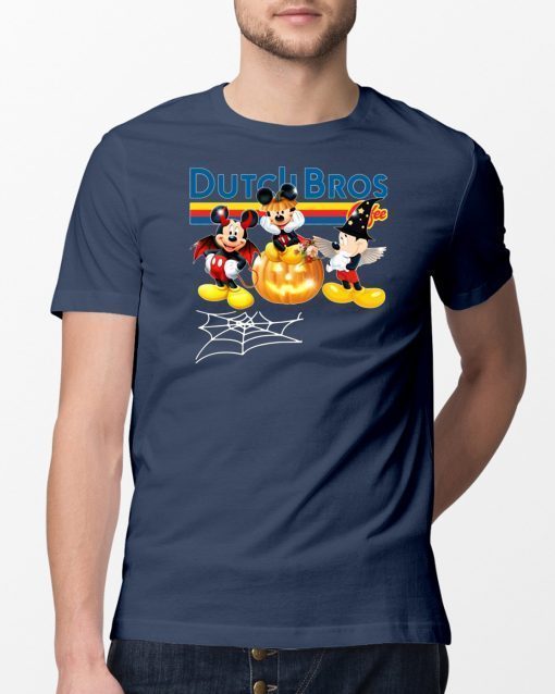 Dutch Bros Mickey Halloween T-Shirt