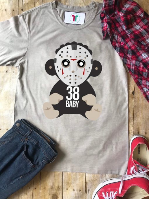 38 Baby Monkey Jason Mask Voorhees Classic Tee Shirt