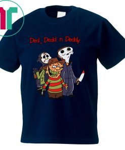 Horror Characters Ded Dedd Deddy For T-Shirt