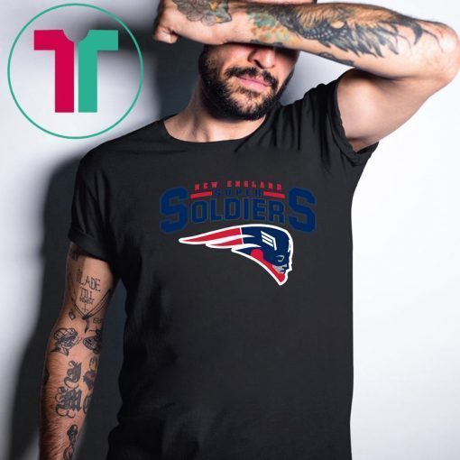 CAPTAIN AMERICA NEW ENGLAND SUPER SOLDIERS SHIRT NEW ENGLAND PATRIOTS