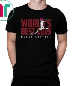 Megan Rapinoe Shirt - World's Best 2019, USWNTPA Tee Shirt