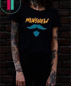 Minshew T-Shirt Funny Football Jacksonville Manchu Mustache Fan Tee