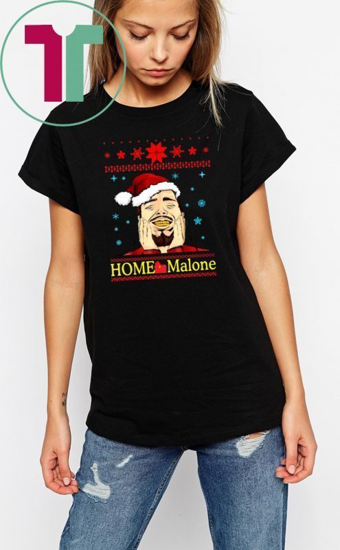 Home Malone Christmas Sweater Tee Shirt