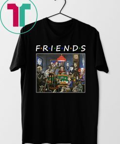 Friends Horror Halloween playing card Unisex T-Shirt