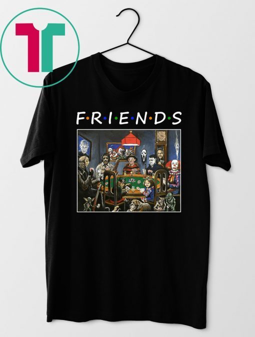 Friends Horror Halloween playing card Unisex T-Shirt