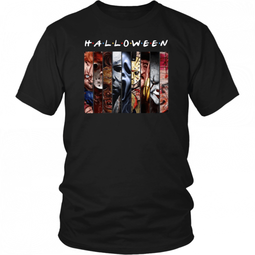 Halloween Friends Horror Characters Offcial T-Shirt